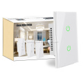 US 2 Gang Wifi Control Wall Light Switch
